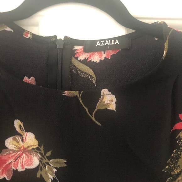 Black floral Azalea dress - Picture 2 of 2